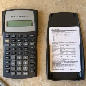 Texas Instrument BA II Plus Calculator